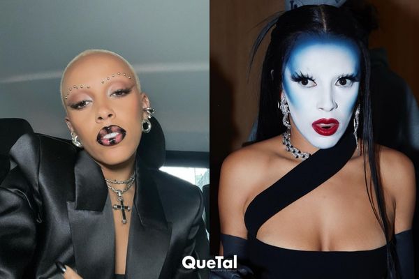 Doja Cat sorprende con sus exóticos beauty looks en Fashion Week París